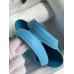 Hermes Picotin Lock 18 Handmade Bag in Blue du Nord Clemence Leather