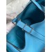 Hermes Picotin Lock 18 Handmade Bag in Blue du Nord Clemence Leather