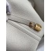 Hermes Picotin Lock 18 Handmade Bag in Craie Clemence Leather