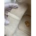 Hermes Picotin Lock 18 Handmade Bag in Craie Clemence Leather