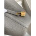 Hermes Picotin Lock 18 Handmade Bag in Etain Clemence Leather