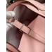 Hermes Picotin Lock 18 Handmade Bag in Rose Sakura Clemence Leather