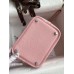 Hermes Picotin Lock 18 Handmade Bag in Rose Sakura Clemence Leather