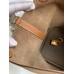Hermes Picotin Lock 18 Bicolor Handmade Bag in Taupe and Gold Clemence Leather