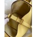 Hermes Picotin Lock 18 Handmade Bag in Jaune Poussin Clemence Leather