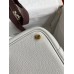 Hermes Picotin Lock 18 Handmade Bag in Pearl Grey Clemence Leather