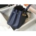 Hermes Birkin 30cm Bag In Dark Blue Clemence Leather GHW