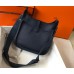 Hermes Evelyne III 29 PM Bag In Dark Blue Clemence Leather