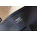 Hermes Evelyne III 29 PM Bag In Dark Blue Clemence Leather