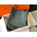 Hermes Evelyne III 29 PM Bag In Vert Amande Clemence Leather