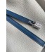Hermes Picotin Lock 22 Bicolor Handmade Bag in Gris Mouette and Blue Agate Swift Leather