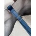 Hermes Picotin Lock 22 Bicolor Handmade Bag in Gris Mouette and Blue Agate Swift Leather