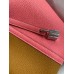 Hermes Picotin Lock 22 Bicolor Handmade Bag in Sesame and Rose Azalee Clemence Leather