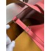 Hermes Picotin Lock 22 Bicolor Handmade Bag in Sesame and Rose Azalee Clemence Leather