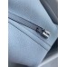 Hermes Picotin Lock 22 Handmade Bag in Blue Brume Clemence Leather
