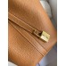 Hermes Picotin Lock 22 Handmade Bag in Gold Clemence Leather