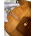 Hermes Picotin Lock 22 Handmade Bag in Gold Clemence Leather