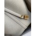 Hermes Picotin Lock 22 Handmade Bag in Pearl Grey Clemence Leather