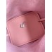 Hermes Picotin Lock 22 Handmade Bag in Pink Clemence Leather