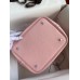Hermes Picotin Lock 22 Handmade Bag in Pink Clemence Leather