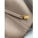 Hermes Picotin Lock 22 Handmade Bag in Taupe Clemence Leather