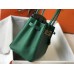 Hermes Birkin 30cm Bag In Vert Vertigo Clemence Leather GHW