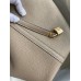 Hermes Picotin Lock 22 Handmade Bag in Tourterelle Clemence Leather