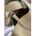 Hermes Picotin Lock 22 Handmade Bag in Tourterelle Clemence Leather