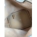 Hermes Picotin Lock 22 Handmade Bag in Tourterelle Clemence Leather