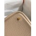 Hermes Picotin Lock 22 Handmade Bag in Tourterelle Clemence Leather