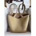 Hermes Picotin Lock 22 Handmade Bag in Trench Clemence Leather