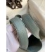 Hermes Picotin Lock 22 Handmade Bag in Vert Amande Clemence Leather