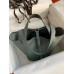 Hermes Picotin Lock 22 Handmade Bag in Vert Amande Clemence Leather