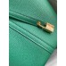 Hermes Picotin Lock 22 Handmade Bag in Vert Vertigo Clemence Leather