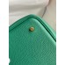 Hermes Picotin Lock 22 Handmade Bag in Vert Vertigo Clemence Leather