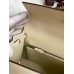 Hermes Kelly Sellier 25 Handmade Bag In Nata Epsom Calfskin