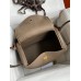 Hermes Lindy 30 Handmade Bag In Taupe Clemence Leather