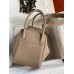 Hermes Lindy 30 Handmade Bag In Tourterelle Clemence Leather
