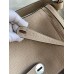 Hermes Lindy 30 Handmade Bag In Tourterelle Clemence Leather