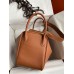 Hermes Lindy 30 Handmade Bag In Gold Evercolor Leather