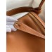 Hermes Lindy 30 Handmade Bag In Gold Evercolor Leather