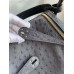 Hermes Lindy 30 Handmade Bag In Black Ostrich Leather