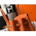 Hermes Birkin 30cm Bag In Orange Clemence Leather GHW