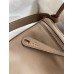 Hermes Lindy 30 Handmade Bag In Taupe Swift Calfskin