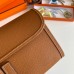 Hermes Jige Elan 29 Clutch Bag In Gold Epsom Leather