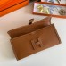 Hermes Jige Elan 29 Clutch Bag In Gold Epsom Leather