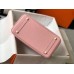 Hermes Birkin 30cm Bag In Pink Clemence Leather GHW