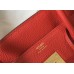 Hermes Birkin 30cm Bag In Red Clemence Leather GHW