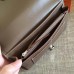 Hermes Dogon Duo Wallet In Taupe Clemence Leather