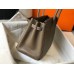 Hermes Birkin 30cm Bag In Taupe Clemence Leather GHW